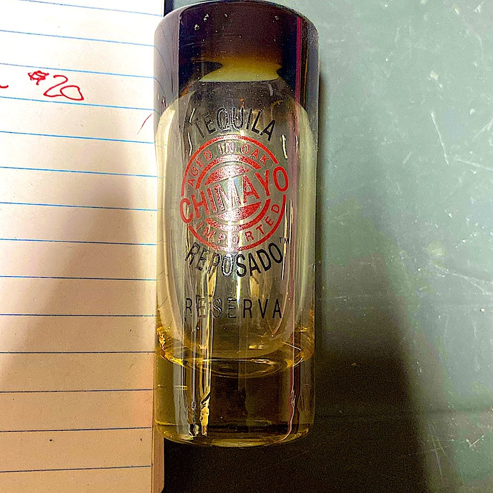 Chimayo tequila shot glasses